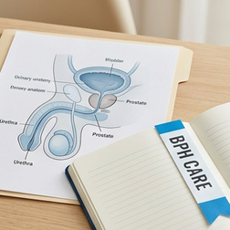 Link between enlarged prostate and erectile dysfunction.