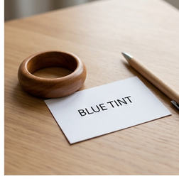 What causes blue vision after taking viagra?