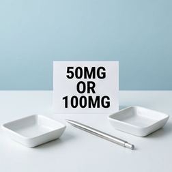 How to take viagra 50mg or 100mg?