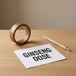 Recommended red ginseng dose for erectile dysfunction.